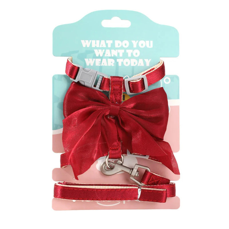 Cute Adjustable Cats Harness for Safety and Comfort