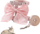 Cute Adjustable Cats Harness for Safety and Comfort