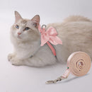 Cute Adjustable Cats Harness for Safety and Comfort