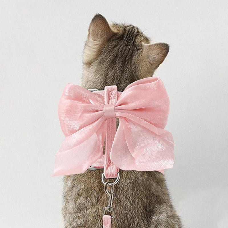 Cute Adjustable Cats Harness for Safety and Comfort