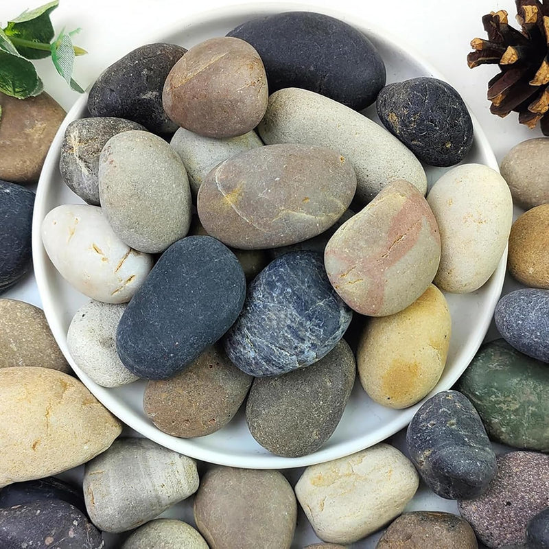 Natural River Pebbles 4/6 for Decoration