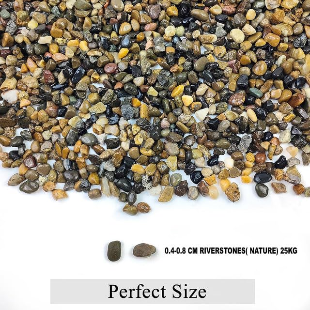 Fish Tank Rocks, 0.4-0.8 Cm Pea Gravel