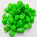Decorative Pebbles for Aquarium Green Color Stones