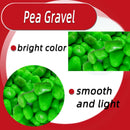 Decorative Pebbles for Aquarium Green Color Stones