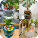 Decorative Pebbles Aquarium Red Color Stones