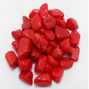 Decorative Pebbles Aquarium Red Color Stones