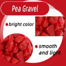 Decorative Pebbles Aquarium Red Color Stones