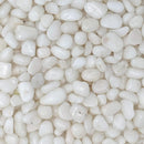 White Polished Gravel Stones (1.5-2.0Cm)