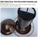 Hanging Metal Bird Feeder for Outdoor Garden