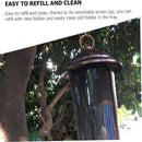 Hanging Metal Bird Feeder for Outdoor Garden