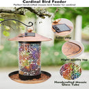Bird Feeder for Outdoor Hanging (Solar Powerd)