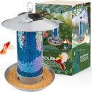 Bird Feeder for Outdoor Hanging (Solar Powerd)