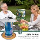 Bird Feeder for Outdoor Hanging (Solar Powerd)