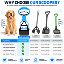 Dog Pooper Scooper, Hands-Free Pet Waste Picker
