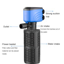 Water Filter For Aquarium(25W-1700L/H, Black)