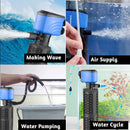 Water Filter For Aquarium(25W-1700L/H, Black)