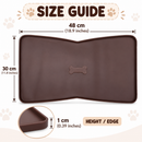 Silicone Pet Feeding Mat for Dogs & Cats, Waterproof Food & Water Bowl
