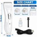 Cordless Dog Hair Trimmer - Electric Pet Grooming Clipper