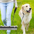 Heavy-Duty Dog Leash - 5FT Reflective Leash for All Dog Breeds