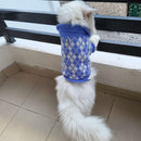 Winter Sweaters for Small Dogs & Cats Woolen Knit Sweater  (PURPLE)