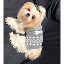Winter Pet Sweaters for Small Dogs & Cats (Grey)