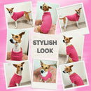 Winter Woolen Knitwear for Small & Medium Dogs ,Cats (Pink)