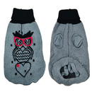 Cute Owl Design Winter Sweater for Dogs