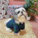 Dog Winter Checkered Warm Cotton Coat