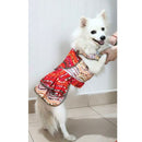 Festive Traditional Dog Dress for Small & Medium Breeds