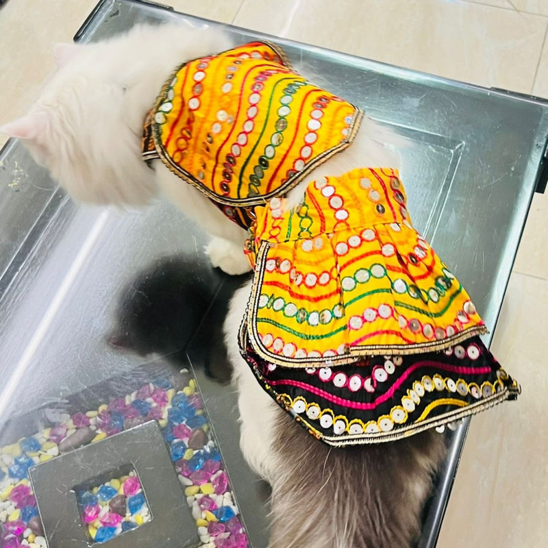 Traditional Dog Dress  for Small and Medium Breeds