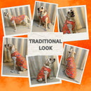Traditional Dog Dress for Weddings & Festivals