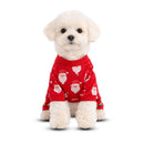 Cute Printed Soft Cotton Clothing for Dogs, Red  (Print May Vary)