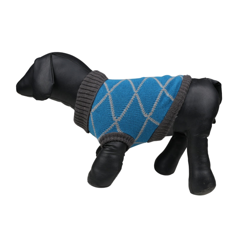 Knitted Turtleneck Dog Sweater for Cold Weather