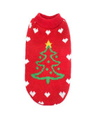 Printed Thermal Dog Sweater for Small Dogs & Cats (XS)