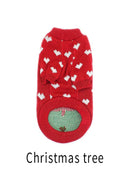 Printed Thermal Dog Sweater for Small Dogs & Cats (XS)