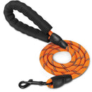 Heavy-Duty Dog Leash - 5FT Reflective Leash for All Dog Breeds