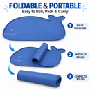 Silicone Pet Feeding Mat for Dogs & Cats, Waterproof Food & Water Bowl Placemat