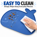 Silicone Pet Feeding Mat for Dogs & Cats, Waterproof Food & Water Bowl Placemat