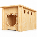 Wooden Cat House