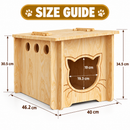 Wooden Cat House