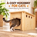Wooden Cat House