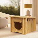 Wooden Cat House