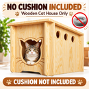 Wooden Cat House