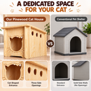 Wooden Cat House