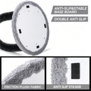 Cat Self Grooming Brush, 360 Degree Massage Arch with Soft Bristles and Hanging Plush Ball Toy,