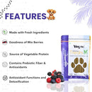 Vegoo Dog Treats – Real Flavors, 100g Pack