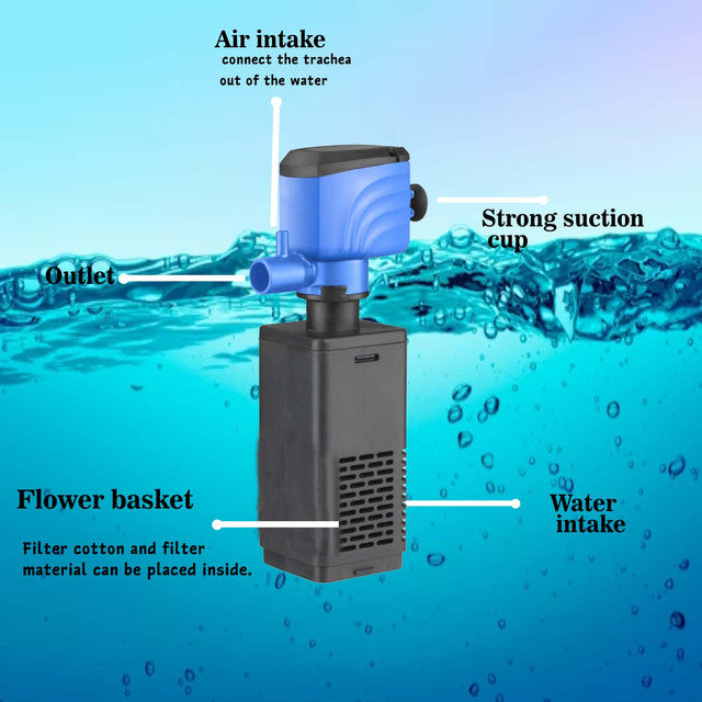 20W Submersible Aquarium Tank Filter