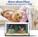 Water Filter For Aquarium (6W-600L/H, Black)