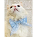 Adjustable Bow Tie Collar for Cats - Soft and Stylish Pet Neck Accessories for Kittens a