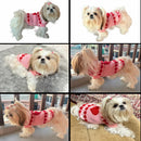 Dog Sweater – Cute Heart Pattern